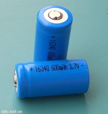 圆柱锂电池16340
